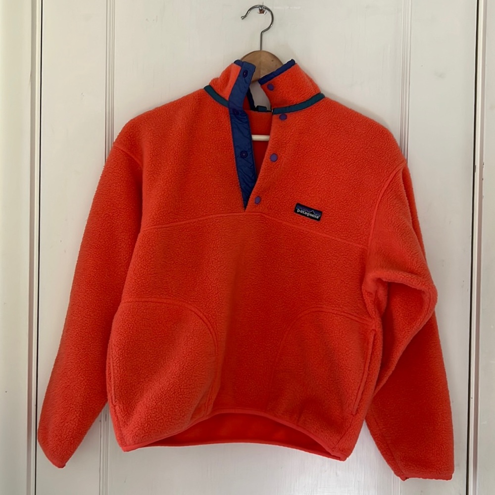 Vintage Patagonia fleece jacket kids size 12